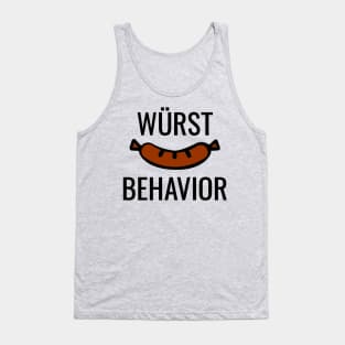 Wurst (Worst) Behavior Tank Top